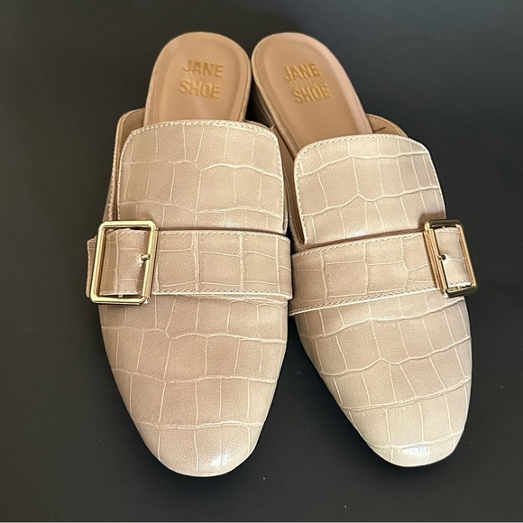 Jane and the Shoe beige crocodile Isla - Picture 2 of 9